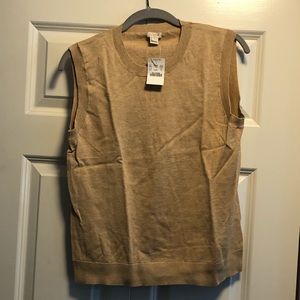 J Crew cotton sweater shell
